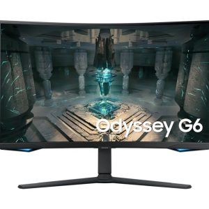 Монитор Samsung 32BG650, 32″ 2560×1440, VA, DP 1.4, 2xHDMI 2.1, 2xUSB, Тонколони, Wi-Fi, Bluetooth, Black