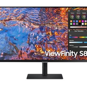 Монитор Samsung 32B800, 32″ 3840×2160, IPS, USB-C, 3xUSB 3.0, Display Port 1.4, 2xHDMI 2.2, Flicker Free, PBP, PIP, Black