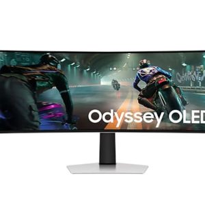 Монитор Samsung LS49DG910, 49″ 5120x1440, Curved OLED, Display Port, HDMI, Micro HDMI, USB Hub, Silver