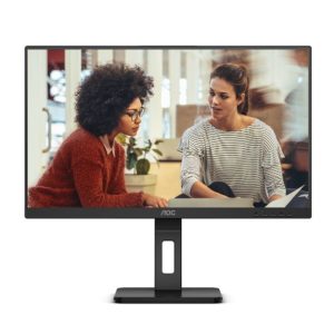 Монитор AOC 24E3QAF, 23.8″, 1920×1080, IPS, D-SUB, HDMI, DP, Adaptive Sync, FlickerFree, Low Blue Light, Тонколони 2Wx2