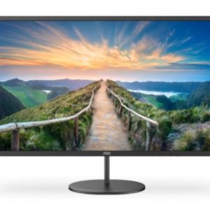 Монитор AOC Q32V4, 31.5″, 2560×1440, IPS, HDMI, DP, Тонколони  2Wx2