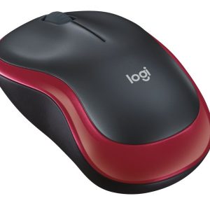 Logitech Wireless Mouse M185 - RED - 2.4GHZ - N/A - EWR2 - 10PK ARCA AUTO