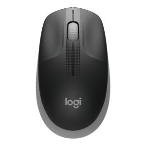 Logitech M190 Full-size wireless mouse - MID GREY - 2.4GHZ - N/A - EMEA - M190