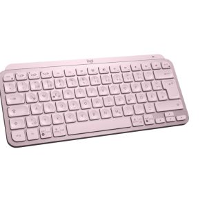 Logitech MX Keys Mini Minimalist Wireless Illuminated Keyboard - ROSE - US Intl
