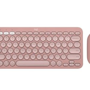 Logitech Pebble 2 Combo - TONAL ROSE - US INT'L - 2.4GHZ/BT - N/A - INTNL-973 - UNIVERSAL