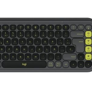 Logitech Pop Icon Combo - Graphite - US INT'L - BT - N/A - INTNL-973