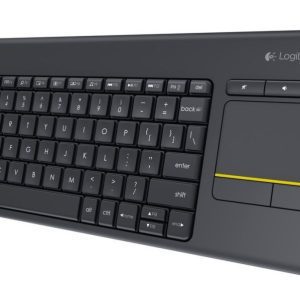 Logitech Wireless Touch Keyboard K400 Plus Black