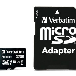 Verbatim Premium micro SDHC 32GB Class 10 (Incl. Adaptor)