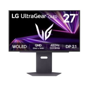 Монитор LG 27GX790A-B, 26.5″, QHD 2560×1440, OLED, HDMI, DisplayPort, USB, Black