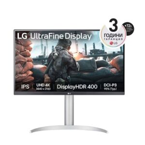 Монитор LG 27UP650K-W, 27″, 3840×2160, IPS, HDMI, DisplayPort, Headphone out
