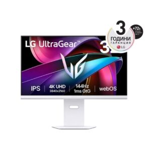 Монитор LG 32G810SA-W, 31.5″, 4K (3840×2160), IPS, HDMI, DisplayPort, USB-C (PD 65W), Тонколони 7Wx 2