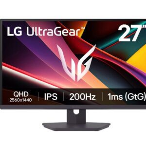 Монитор LG 27G610A-B, 27″, QHD 2560×1440, IPS, HDMI, DisplayPort, Black
