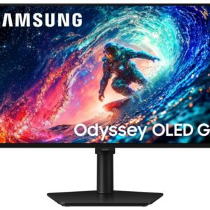 Samsung 27" LS27HG612SU Odyssey QD-OLED G6 QHD 2560x1440 0.03ms 240Hz  Glare Free Black