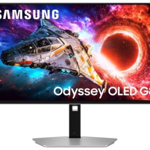 Samsung 27'' LS27HG800SU Odyssey OLED G8 4K 3840x2160 0.03ms 240Hz Glare Free DP 2.1 (UHBR20) & USB-C (98W) Silver