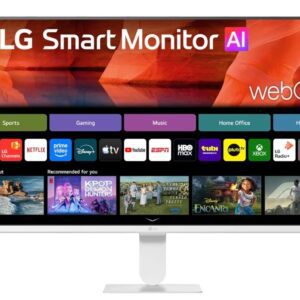 LG 27U511SB-W, 27" IPS Smart webOS23, 120Hz, 5ms, 1500:1, 250cd/m, FHD 1920x1080, ThinQ, sRGB 99%, HDR 10, HDMI, USB, Bluetooth, AirPlay 2, Speacers 5W x 2, Tilt, White