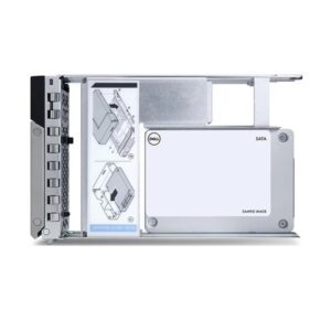 Dell 480GB SSD SATA ISE RI 6Gbps 512e 2.5in with 3.5in HYB CARR, CK - Compatible with T360,R550,R760XS and all 14,15,16 Gen