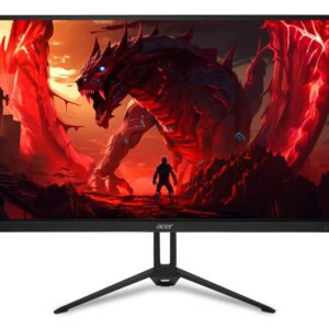 Acer Nitro KG273UW2bmiippx, 27'' IPS, QHD (2560x1440), ZeroFrame, FreeSync Premium, 240Hz (DP)/144Hz (HDMI), 0.5ms/1ms, 100M:1, 250 nits, HDR10, 99% sRGB, 2x HDMI 2.0, 2xDP 1.4, Audio Out, Speakers, Tilt, VESA, Black