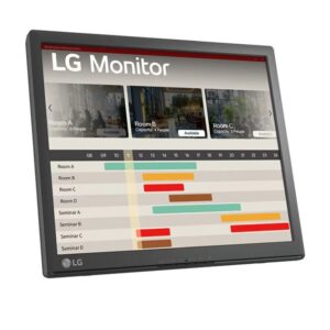 Монитор LG 17BR30T-B, 17″, SXGA (1280×1024), TN LCD, D-SUB, USB Upstream Port, Тилт, Черен