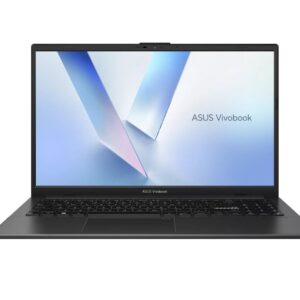 Asus Vivobook Go E1504FA-BQ2878NA, AMD Ryzen 3 30  2.4GHz (6MB Cache, up to 4.1GHz, 4 cores, 8 Threads),LPDDR5 16GB ( on board ), 512GB , No OS, Mixed Black, no adapter