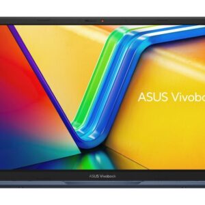 Asus Vivobook X1504VA-BQ5718NA,Intel Core 3 100U 1.2 GHz (10MB Cache, up to 4.7 GHz, 6 cores, 8 Threads), 15.6" FHD,(1920x1080),8GB DDR5 , SSD 256GB, Chiclet Keyboard with Num-key,No OS, Quiet Blue,US, no adapter