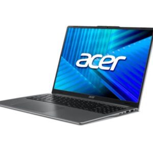Acer Extensa 16 EXO16-51-55WJ, Intel Core Ultra 5 115U (up to 4.2GHz, 10MB), 16" WUXGA (1920x1200) IPS, 16GB LPDDR5 (on board), SSD 512GB PCIe, Intel Graphics, TPM 2.0, Wi?Fi 6, BT 5.1, FHD cam, No OS, Lunar Grey + Acer Notebook Starter Kit 16"